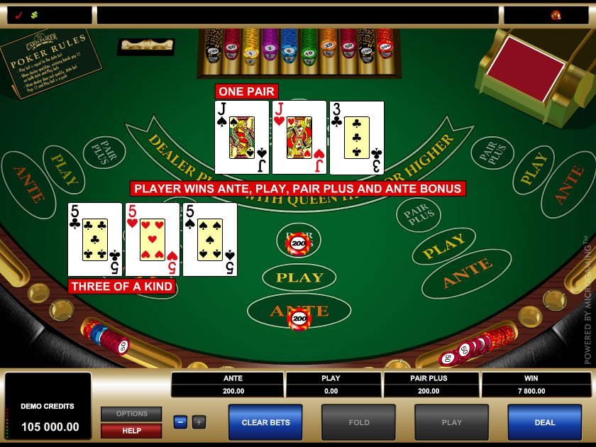 Three Card Poker 93389