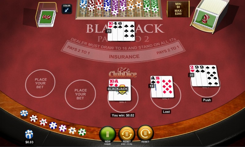 Blackjack Odds Casino 36027