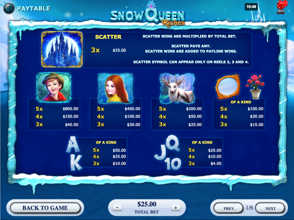 Snow Queen Riches 24615